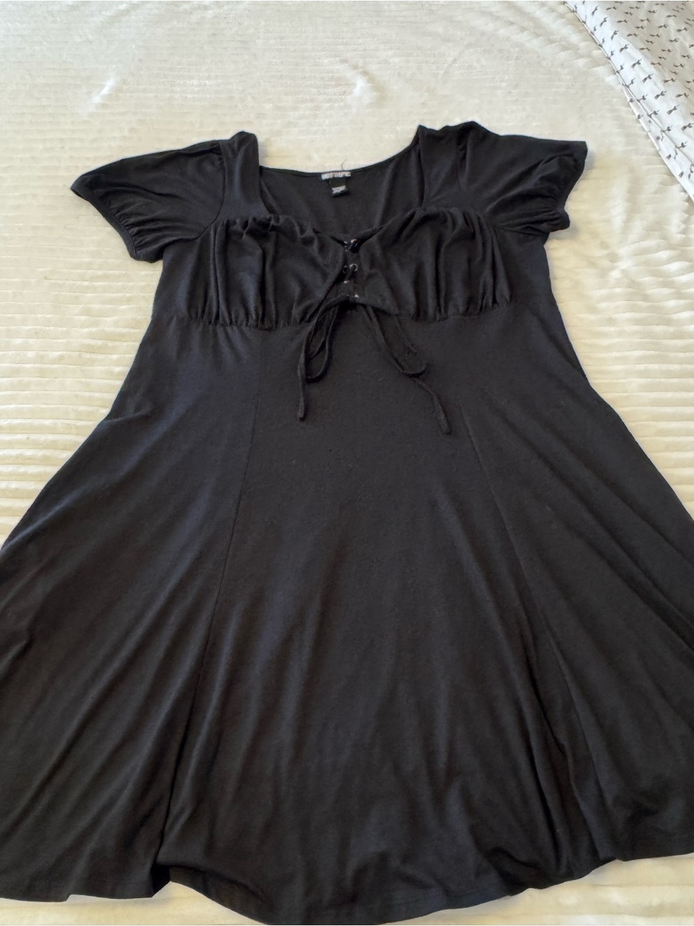 Hot Topic Black Midi Dress (With pockets!). Witchy